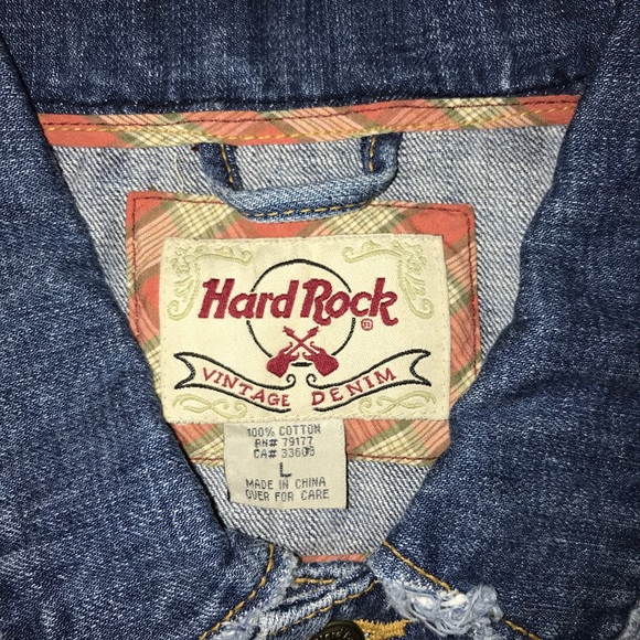 Hard Rock Vintage Denim Jacket - Picture 4 of 7